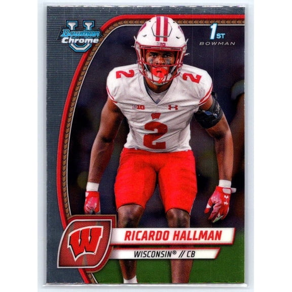 2024 Bowman University Chrome Ricardo Hallman #152