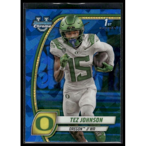 2024 Bowman University Chrome Sapphire Tez Johnson #171