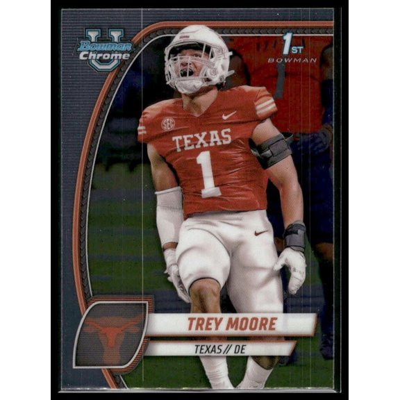 2024 Bowman University Chrome Trey Moore #178 Texas Longhorns Football Card