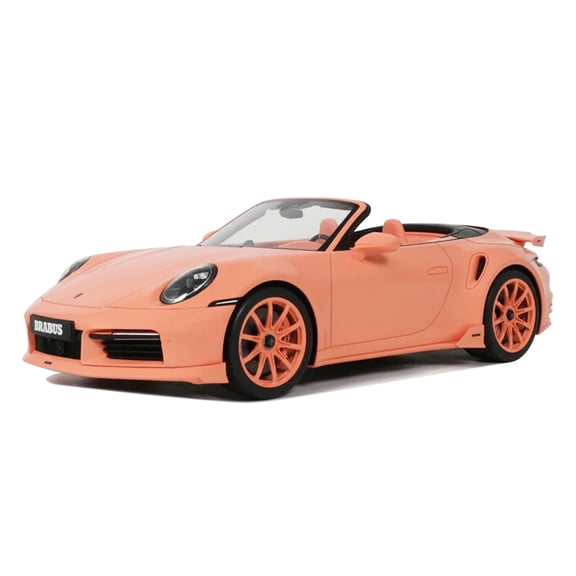2024 Brabus 900 Peetch Pink with Pink Interior 1/18 Model Car by GT Spirit