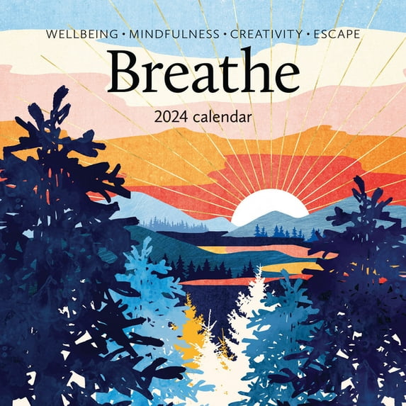 2024 Breathe Wall Calendar (Calendar)