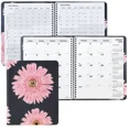 thumbnail image 1 of 2024 Brownline Cb1200G.05 Pink Daisy Monthly Planner, 8-7/8 X 7-1/8", 1 of 5