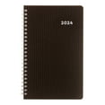 thumbnail image 1 of 2024 Brownline® DuraFlex Weekly Appointment Planner, 8" x 5", 50% Recycled, Black, January To December 2024 , CB75V.BLK, 1 of 4