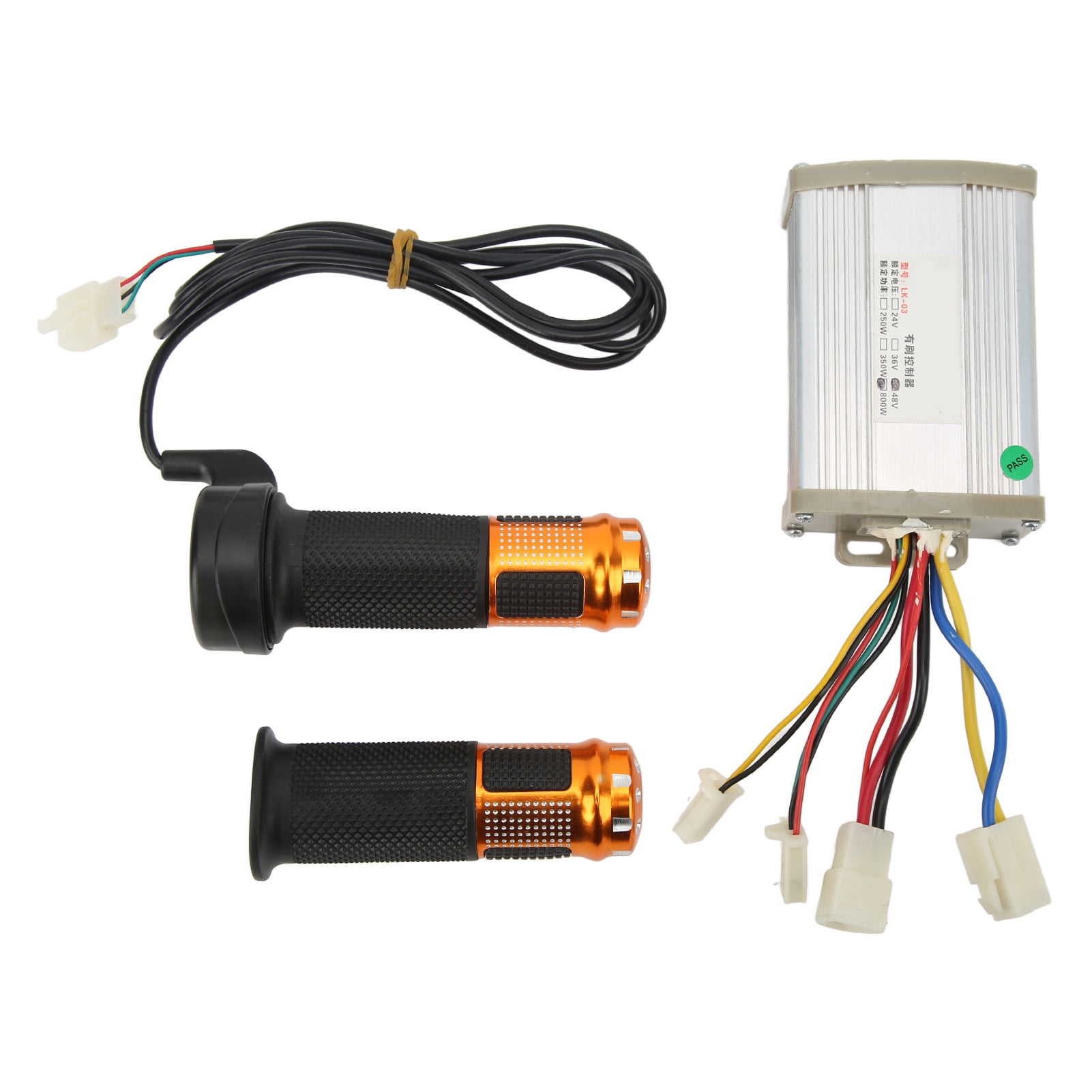 ペダル Ebike Throttle Controller 36V 800W Electric Brushed Motor