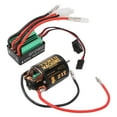 2024 Brushed Motor ESC Combo with 540 21T Brushed Motor 65A Waterproof