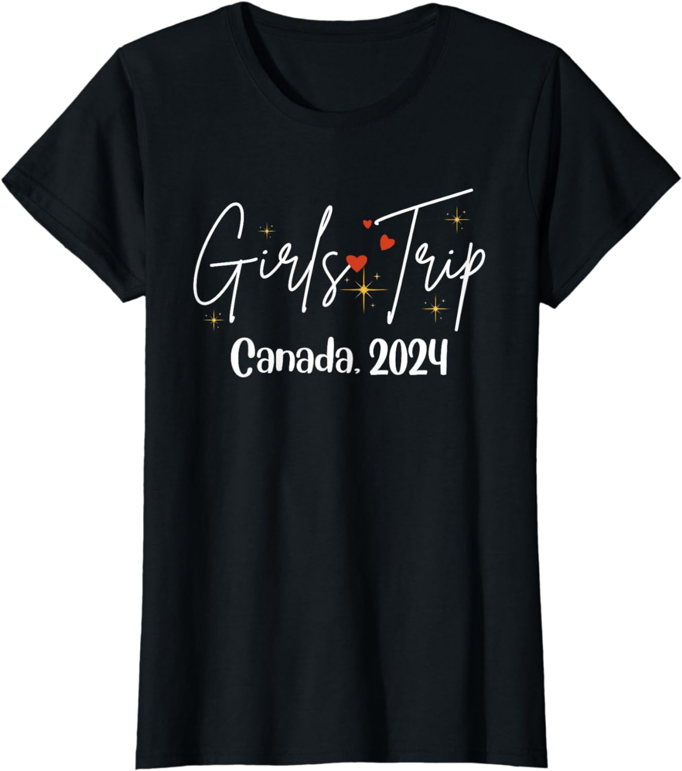 2024 CANADA Bachelorette Party Girls Trip Spring Break Cotton TShirt