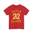thumbnail image 1 of 2024 Caitlin Clark #22 layup for Basketball for fan gifts Unisex Cotton Tee, 1 of 7