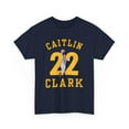 thumbnail image 1 of 2024 Caitlin Clark #22 layup for Basketball for fan gifts Unisex Cotton Tee, 1 of 7