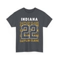 thumbnail image 1 of 2024 Caitlin Clark GOAT 22 women's basketball fan Gift Unisex Cotton Tee, 1 of 7