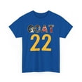 thumbnail image 1 of 2024 Caitlin Clark GOAT 22 women's basketball fans Gift Unisex Cotton Tee, 1 of 5
