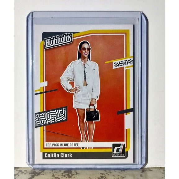 2024 Caitlin Clark Panini Donruss #H15 Highlights Basketball Card Iowa Hawkeyes