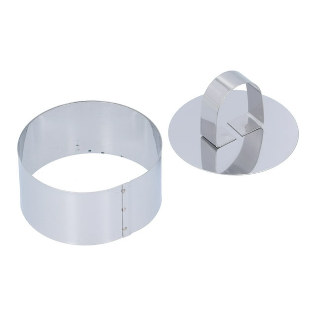 2024 Cake Mousse Ring Mold Stainless Steel Dessert Rings Cake Cutter