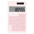 2024 Calculators 8 Digit Solar Battery Dual Power Handheld Pocket