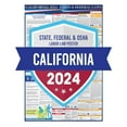2024 California State and Federal Labor Laws Poster English Version