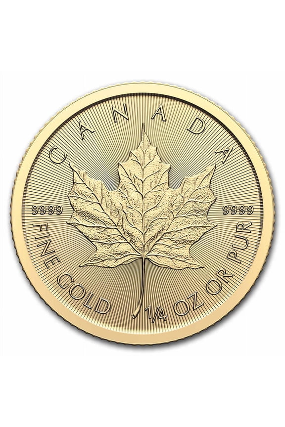 2024 Canada 1/4 oz Gold Maple Leaf BU