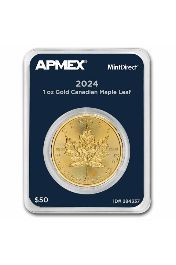 2024 Canada 1 oz Gold Maple Leaf (MintDirect Single)