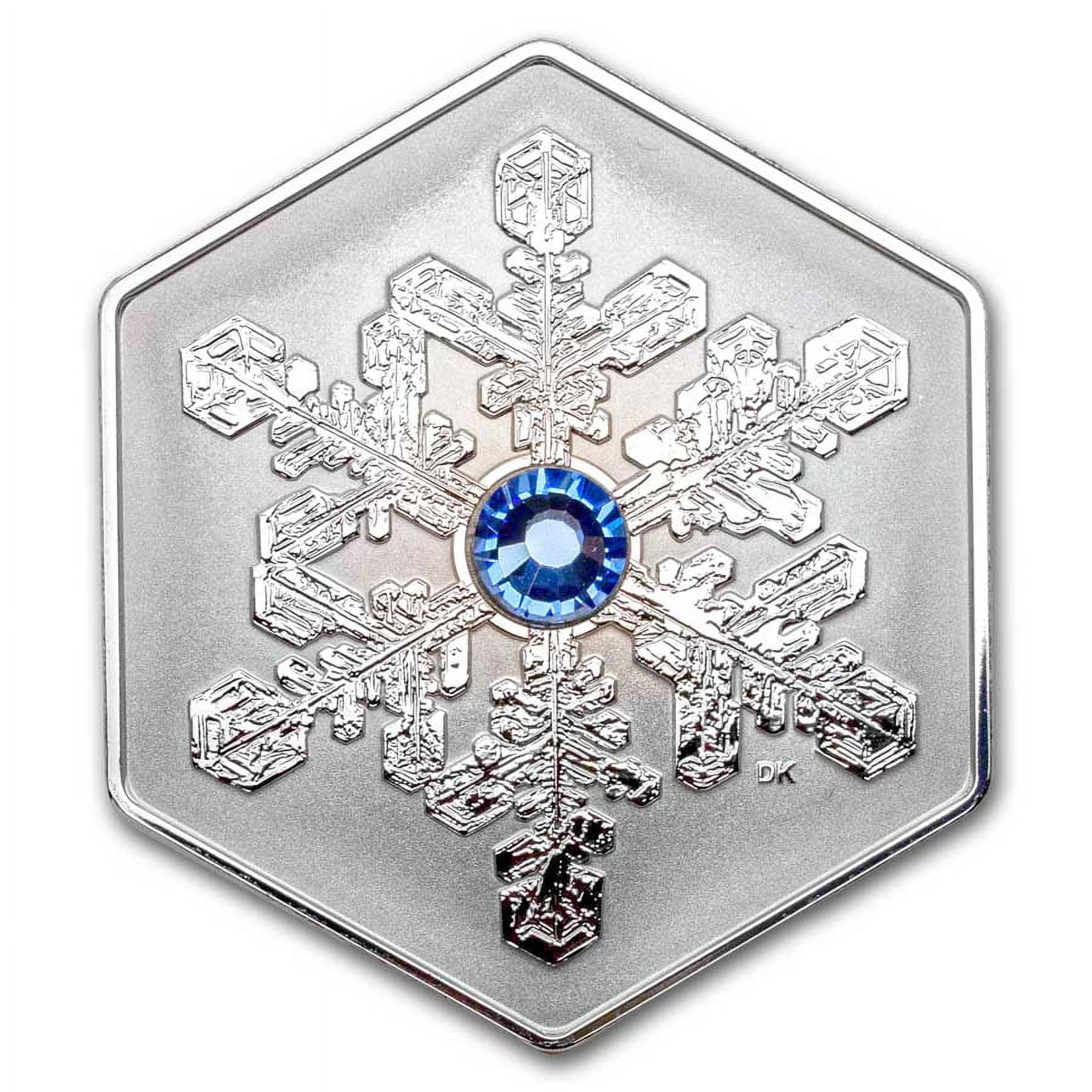 2024 Canada 1 oz Silver $20 Snowflake (Box/COA) - Walmart.com