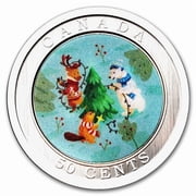 2024 Canada 50-Cent Lenticular Trimming the Holiday Tree