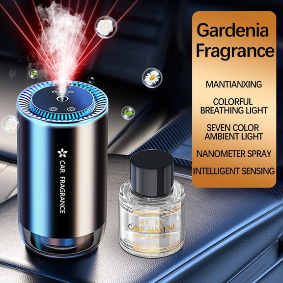 2024 Car Fragrance Machine, Star Top Aromatherapy Diffuser, Car Interior Decoration With Intelligent Fragrance Adjustment, High-Value Advanced Car Decoration, USB Rechargeable Perfume Experience