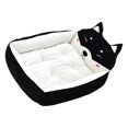 2024 Cartoon Dog Bed Winter Warm Cute Washable All Seasons Pet Kennel