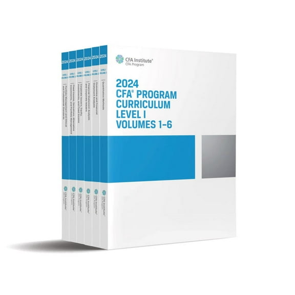 2024 Cfa Program Curriculum Level I Box Set, (Paperback)