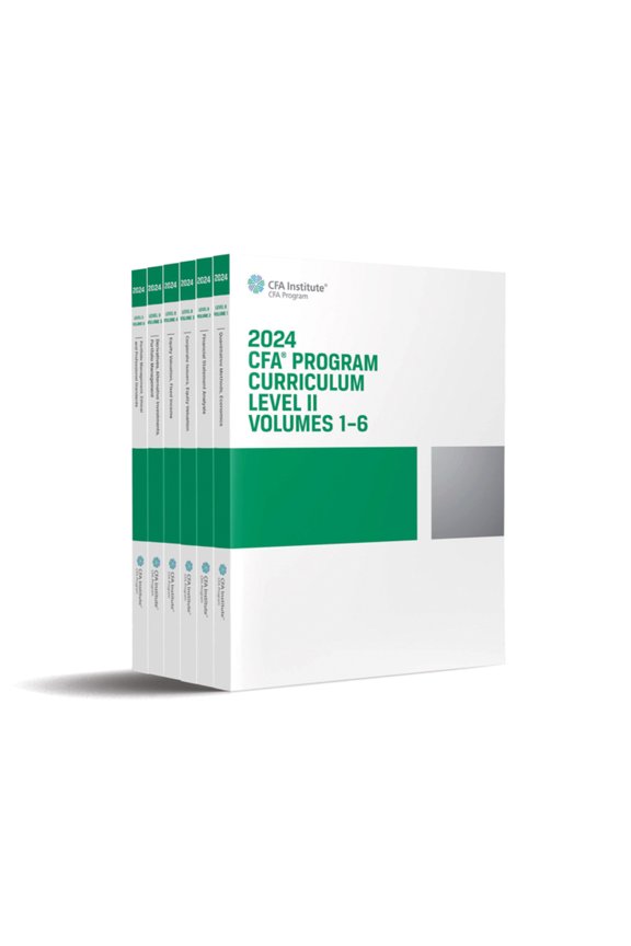 2024 Cfa Program Curriculum Level II Box Set, Volumes 1 - 6, (Paperback)