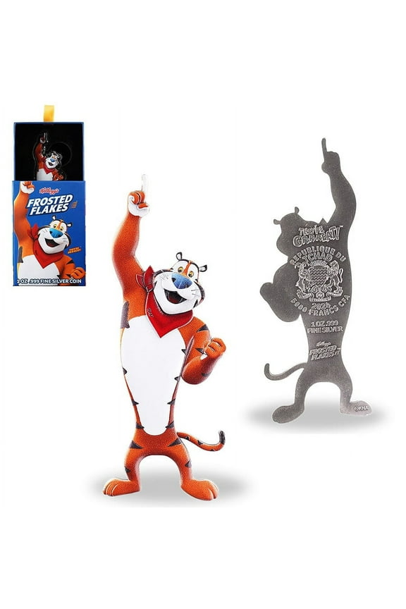 2024 Chad 1 oz Kellogg's Frosted Flakes Silver Coin
