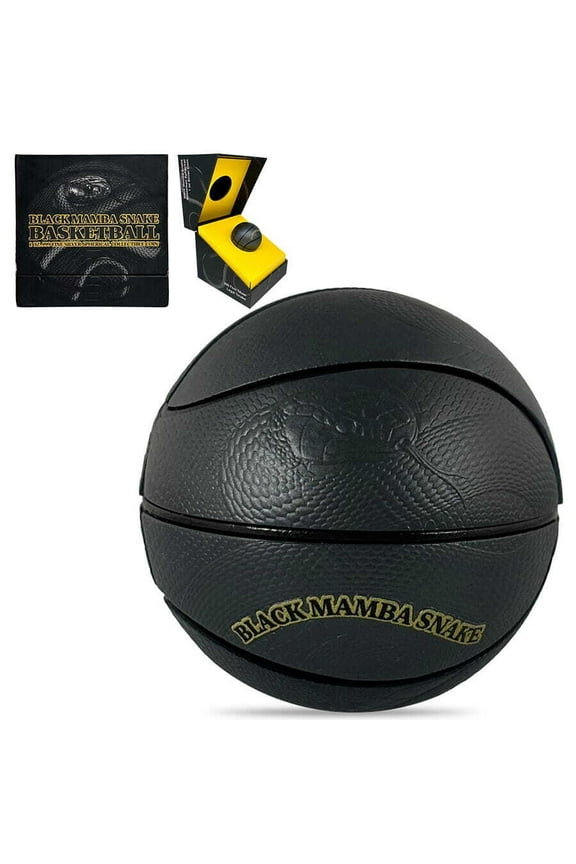 2024 Chad 1 oz Silver Black Mamba Snake Basketball Spherical Coin .999 Fine