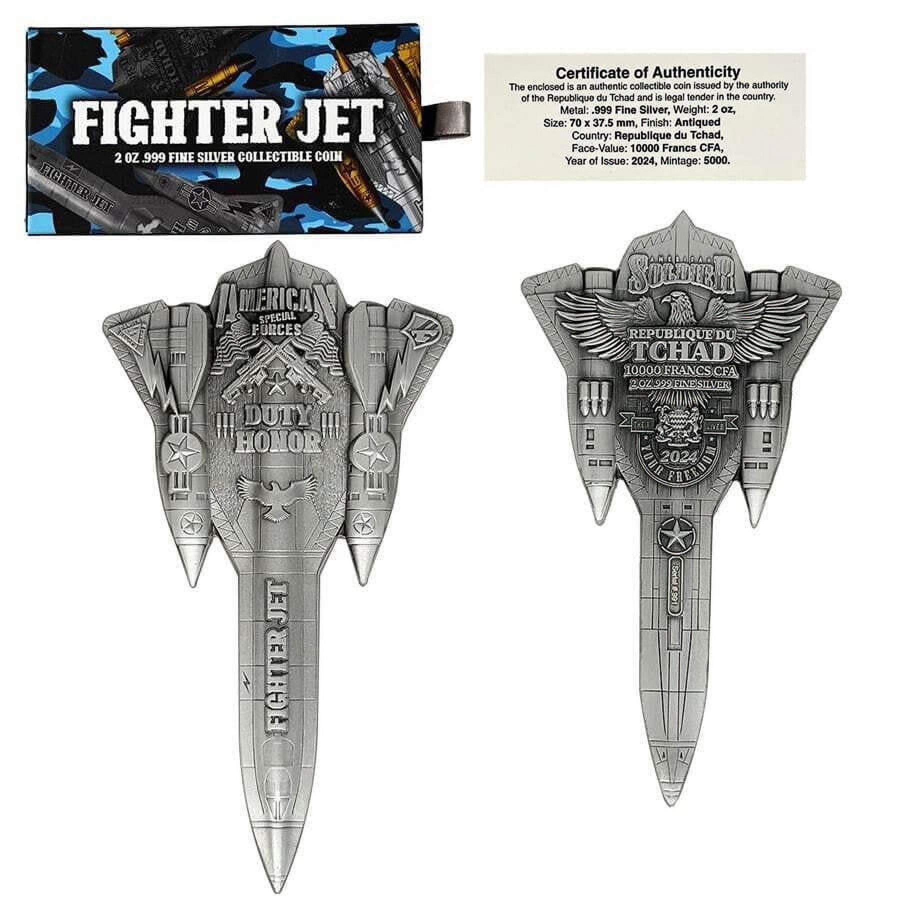 2024-Chad-2-oz-Silver-Fighter-