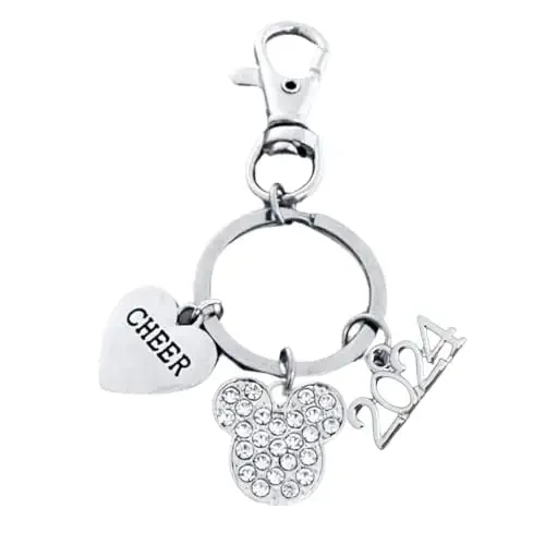 2024 Cheer Summit Zipper Pull Keychain for Cheerleaders, Cheer Keychain, Summit Cheer Gifts, D2 Summit Cheerleading, Summit Gifts,