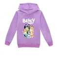 2024 Children's spring and autumn Bluey hoodie, hot new casual top