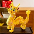 thumbnail image 1 of 2024 Chinese New Year Dragon Plush Gift, Chinese Zodiac Stuffed Animal Dragon Mascot Doll, for Spring Festival Ornaments New Year Decorations, 11 inches, 1 of 6
