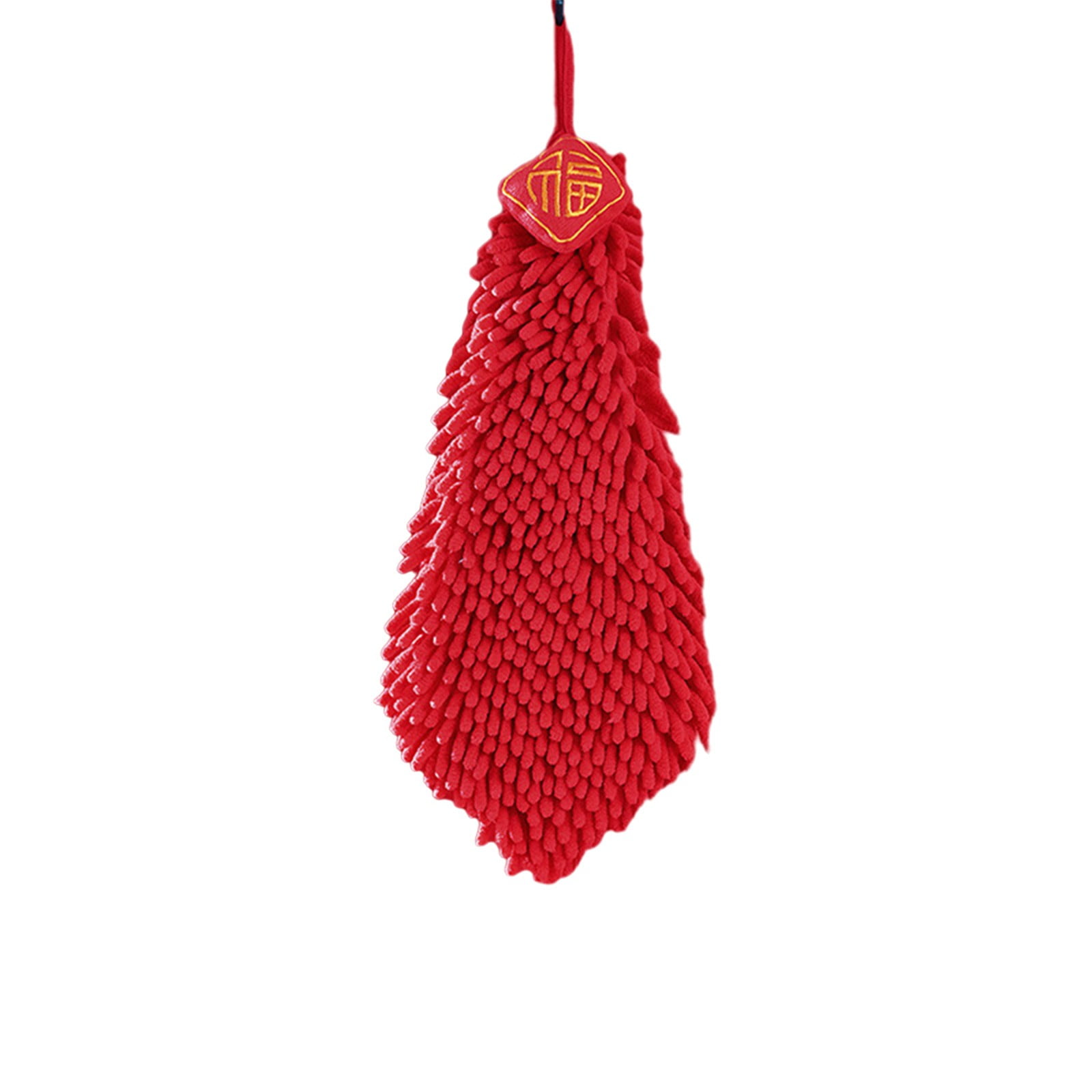 2024 Chinese New Year Hand Towel Kitchen Hanging Soft Coral ...