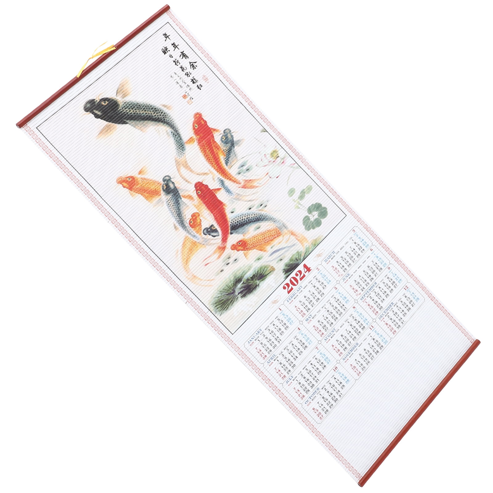 2024 Chinese Wall Calendar Calendars Hanging Office Decor The