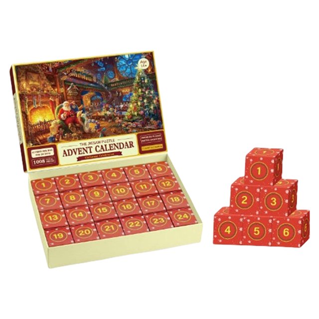 2024 Christmas Advent Calendar Gift Box Advent Calendar 2024 Jigsaw