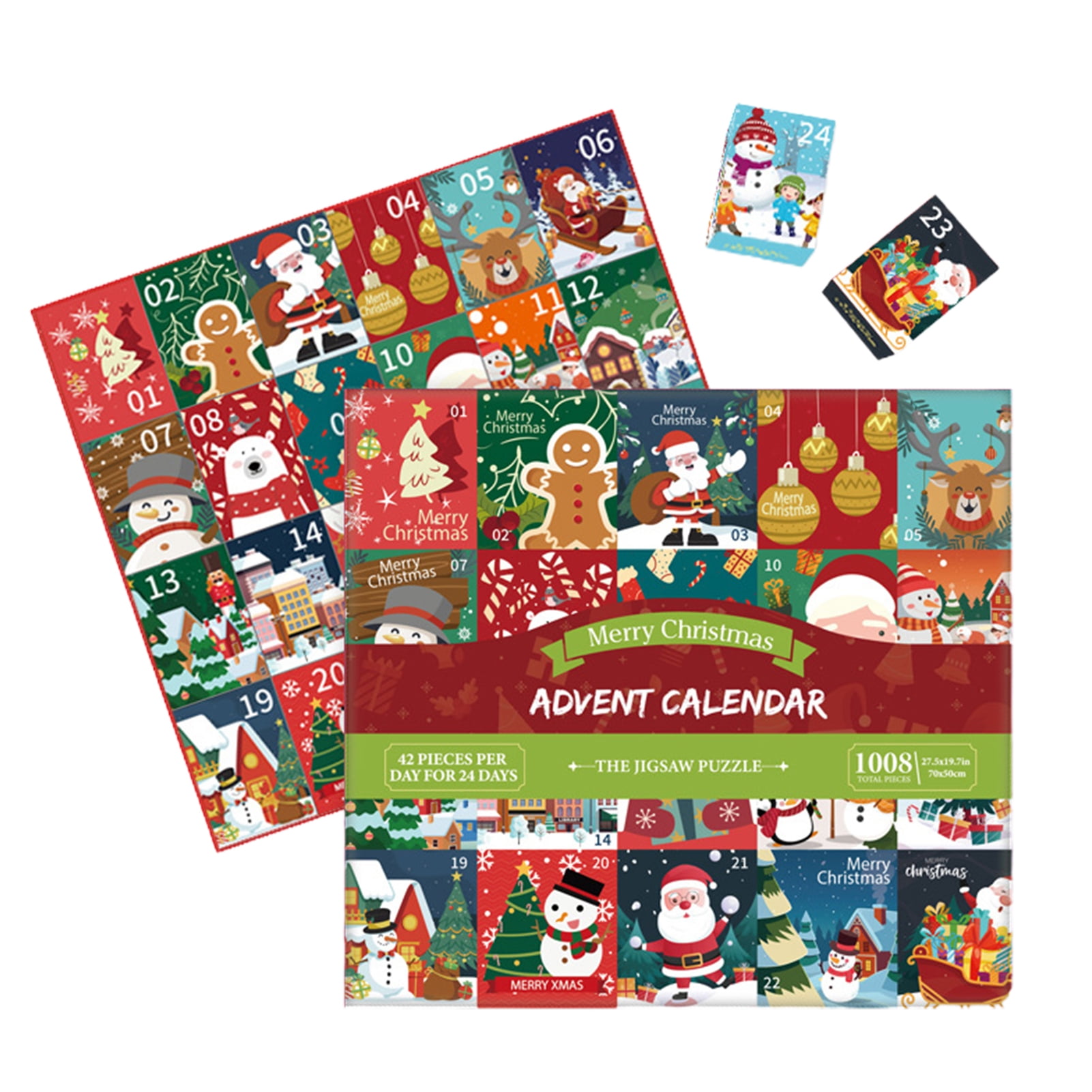 2024 Christmas Advent Calendar Jigsaw Puzzles Christmas Countdown