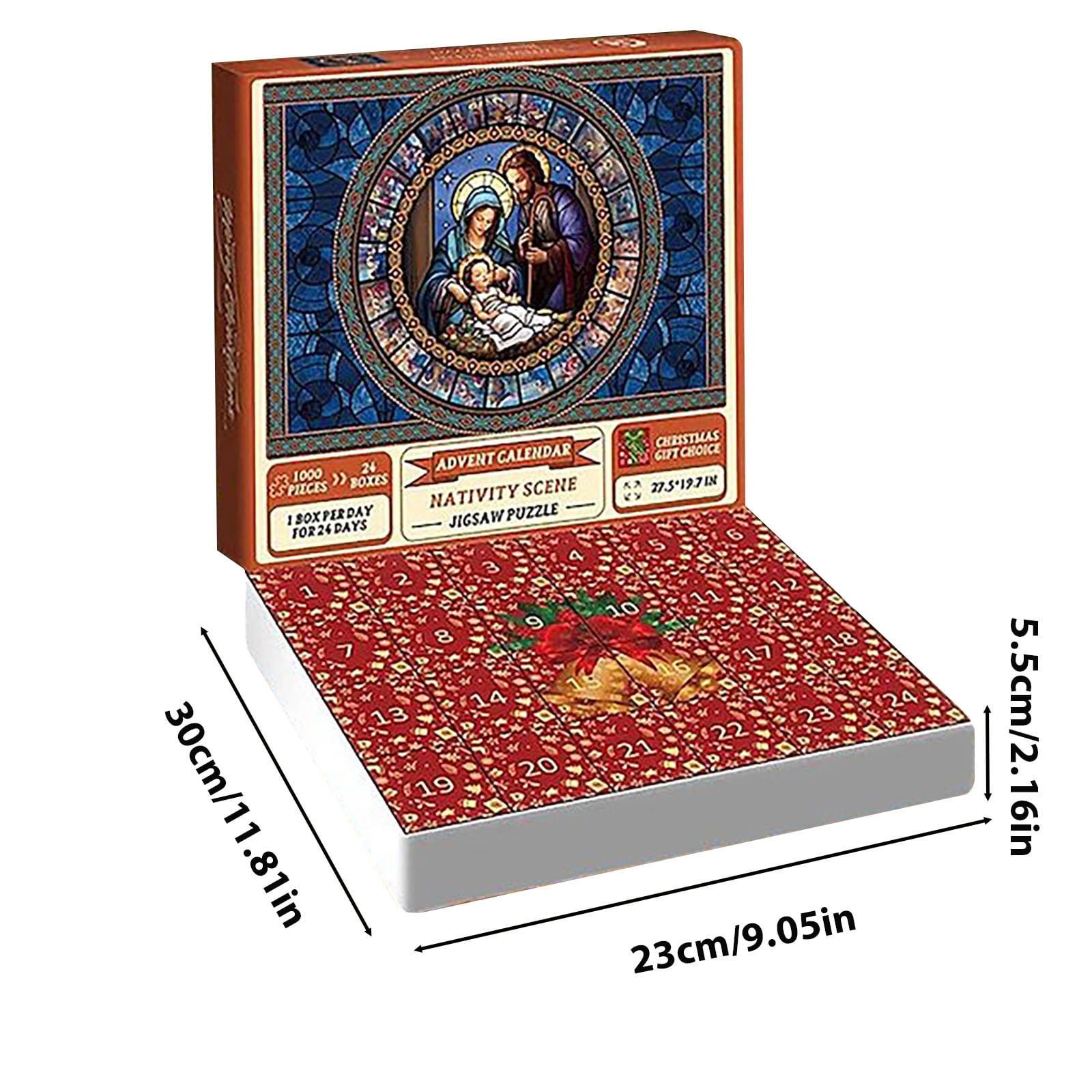 2024 Christmas Advent Calendar Puzzle Advent Calendar Puzzle 1000 Piece
