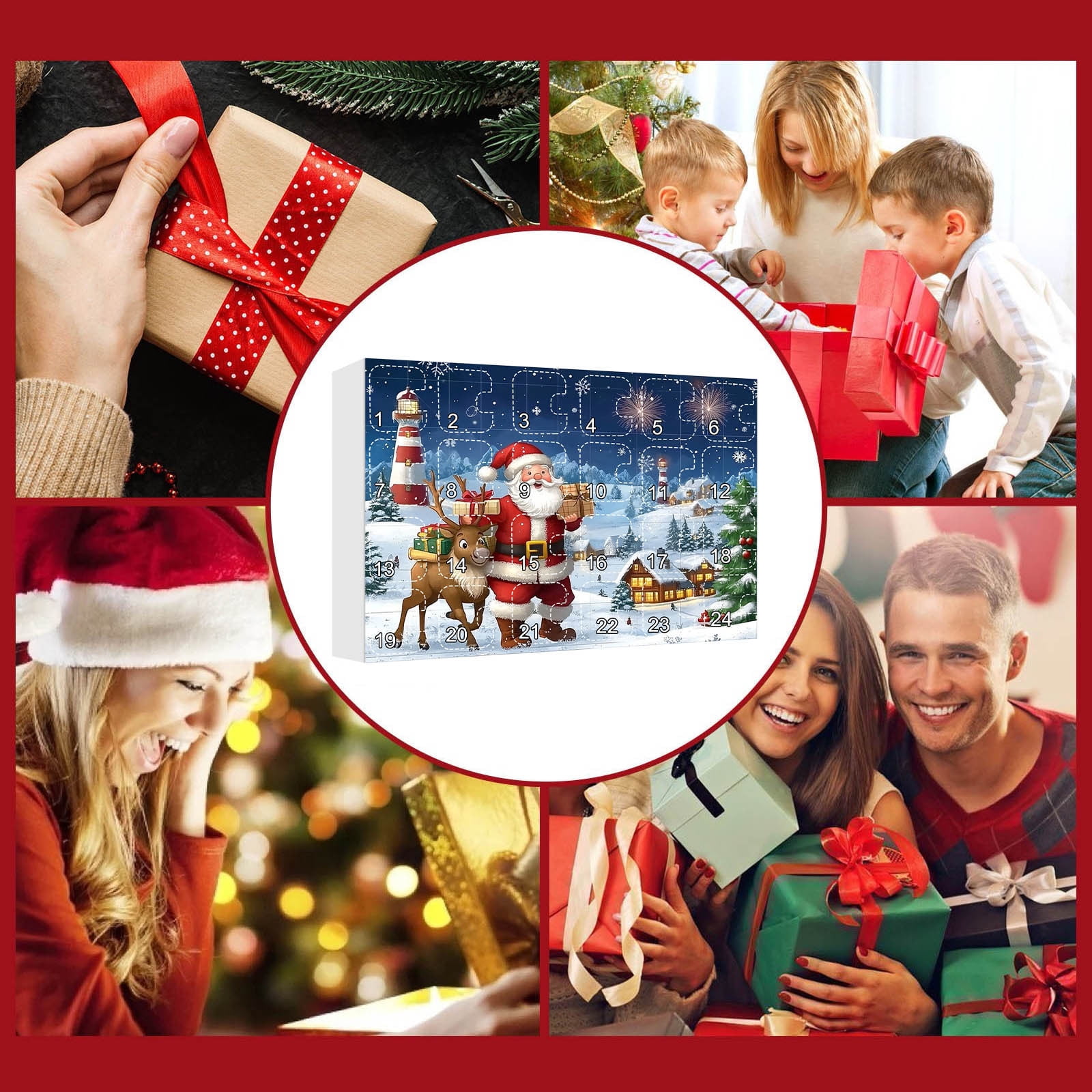2024 Christmas Countdown Calendar With Collectible Gnome Plush Dolls ...