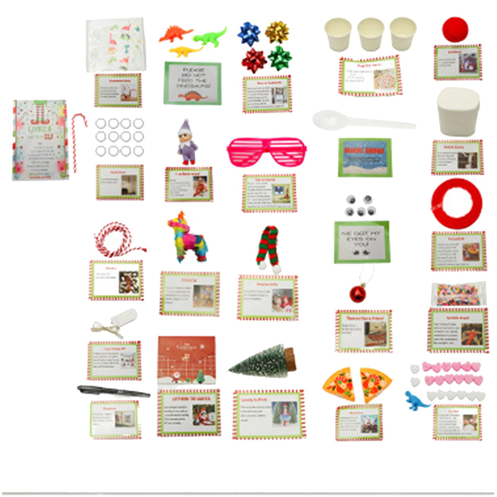 2024 Christmas Countdown Elf Kit 24 Days of Fun, Creative Activities
