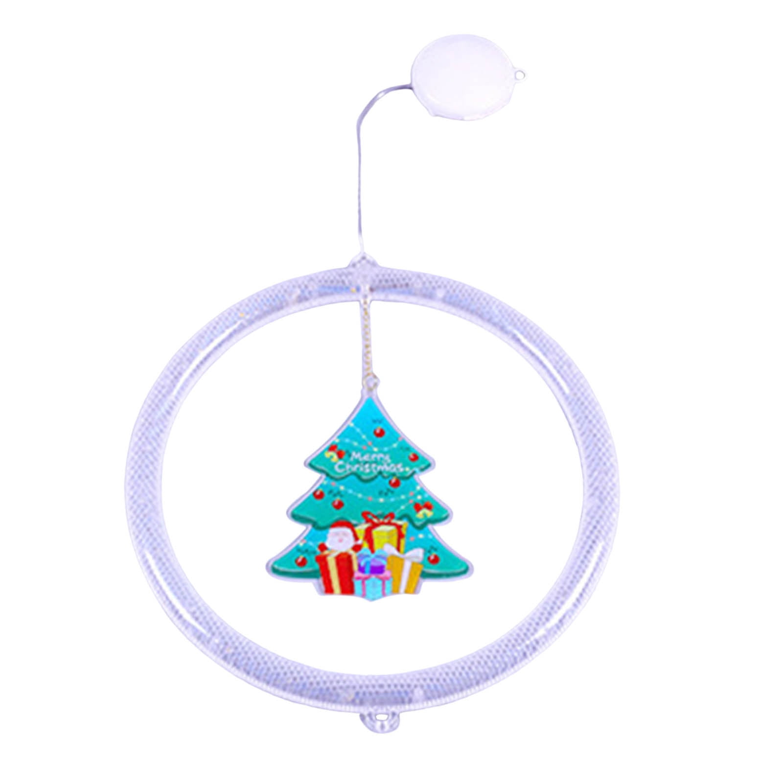 2024 Christmas Decoration with Circular Running Horse Hanging Lights