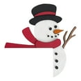 2024 Christmas Door Topper Holiday Home Decor Funny Snowman Santa Top