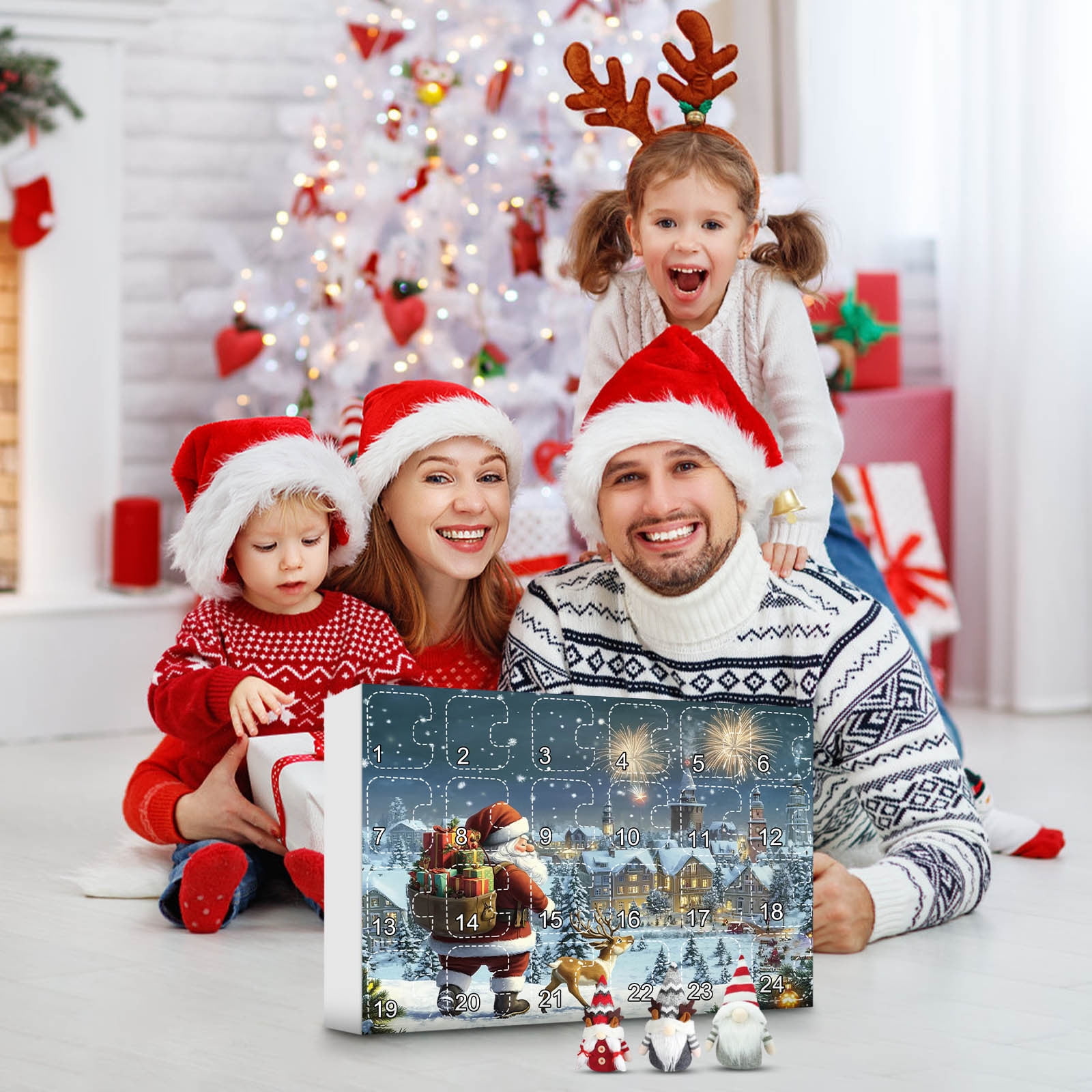 2024 Christmas Gnome Advent Calendar With Collectible Gnome Plush Doll ...