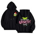 2024 Christmas Grinch Anime Hoodies, Grinch Printing LongSleeved Hoody