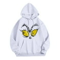 2024 Christmas Grinch Hooded Tops, Grinchprinted Hooded Pullover Anime