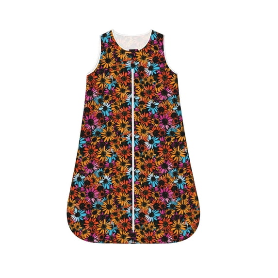Coaee Daisies Flowers for Baby Unisex Baby Thermal sleeveless Sleeping bag for Infant Toddler Newborn-Large