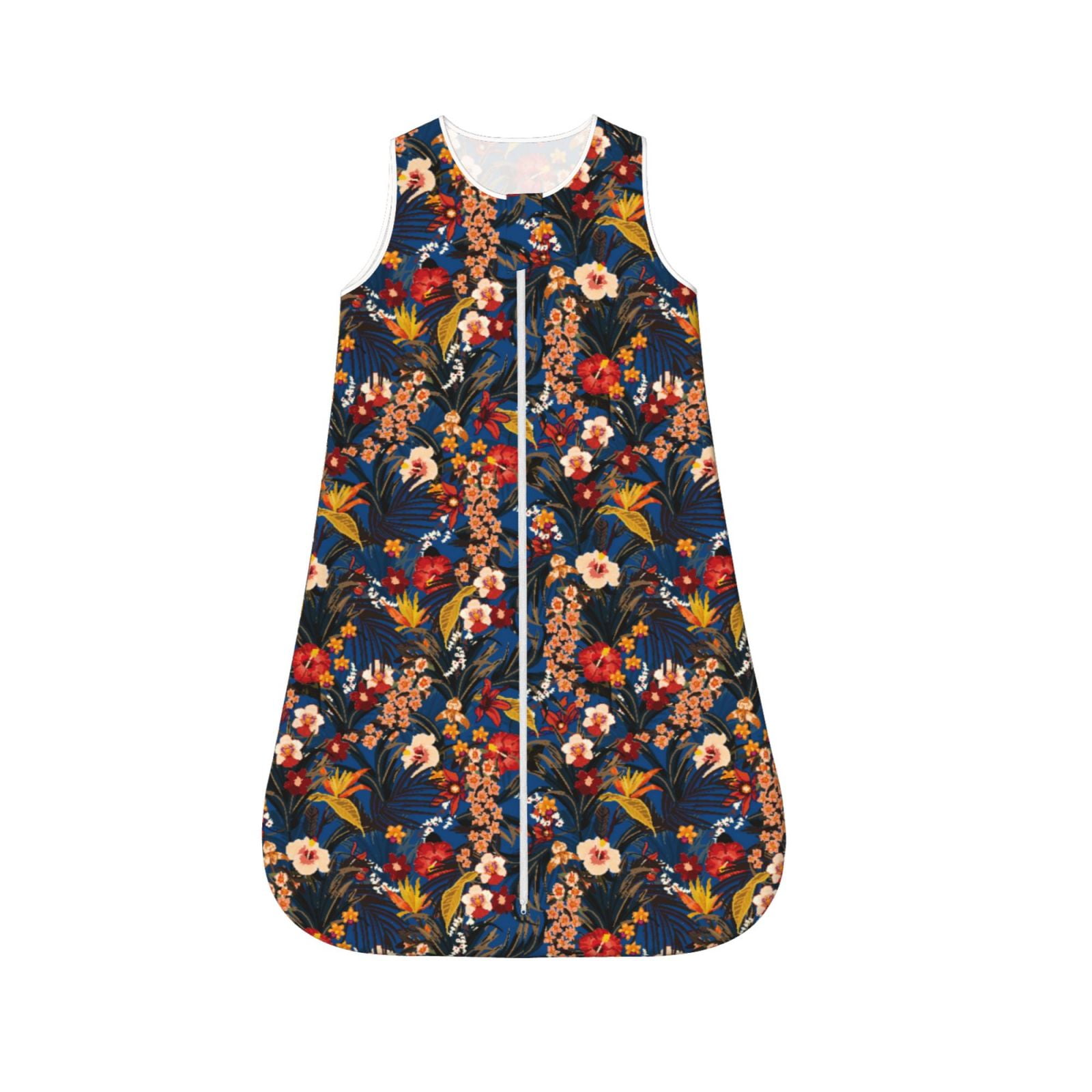 Coaee Orchids Flowers for Baby Unisex Baby Thermal sleeveless Sleeping