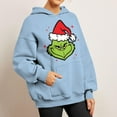 2024 Christmas Grinch Hoodies, Fancy Dress LongSleeved Grinch Print