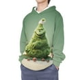 2024 Christmas Grinch Hoodies, Fancy Dress LongSleeved Grinch Print