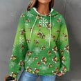 2024 Christmas Grinch Hoodies, Fancy Dress LongSleeved Grinch Print
