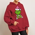 2024 Christmas Grinch Hoodies, Fancy Dress LongSleeved Grinch Print
